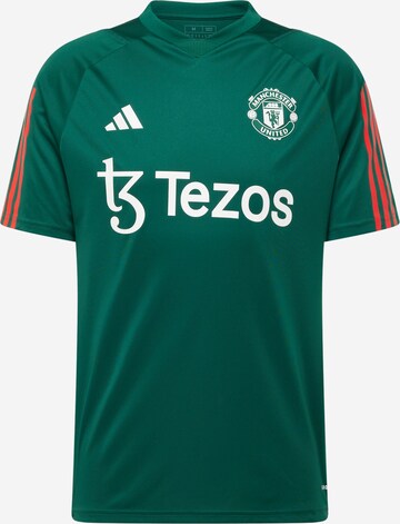 Maglia trikot 'Manchester United Tiro 23' di ADIDAS PERFORMANCE in verde: frontale