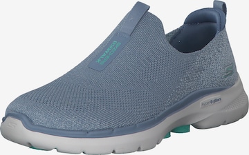 SKECHERS Slip-Ons in Blue: front