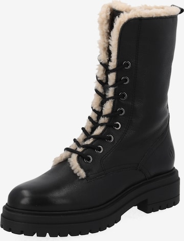 Bottes à lacets 'Farlen' Palado en noir : devant