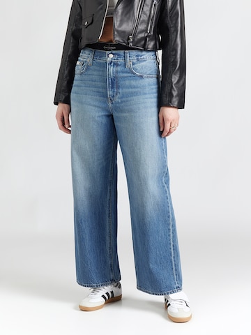 Largi Jeans de la Calvin Klein Jeans pe albastru: față