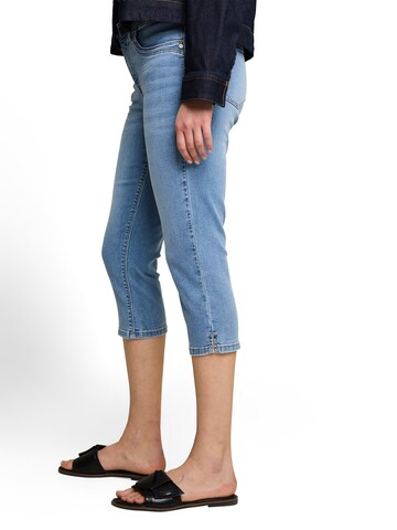 Coupe slim Jean 'LENE' TOM TAILOR en bleu