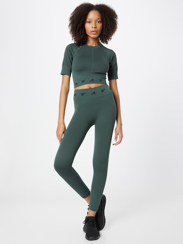 ADIDAS PERFORMANCE Sports trousers in Green