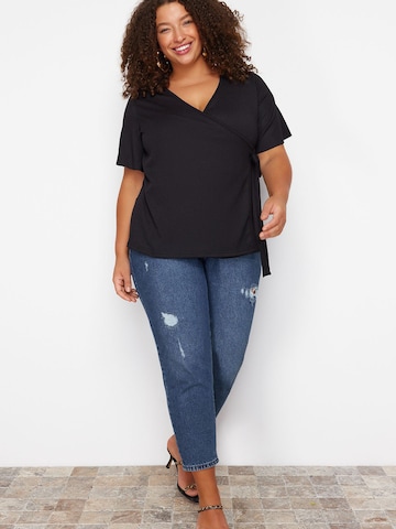 Trendyol Curve Blus i svart