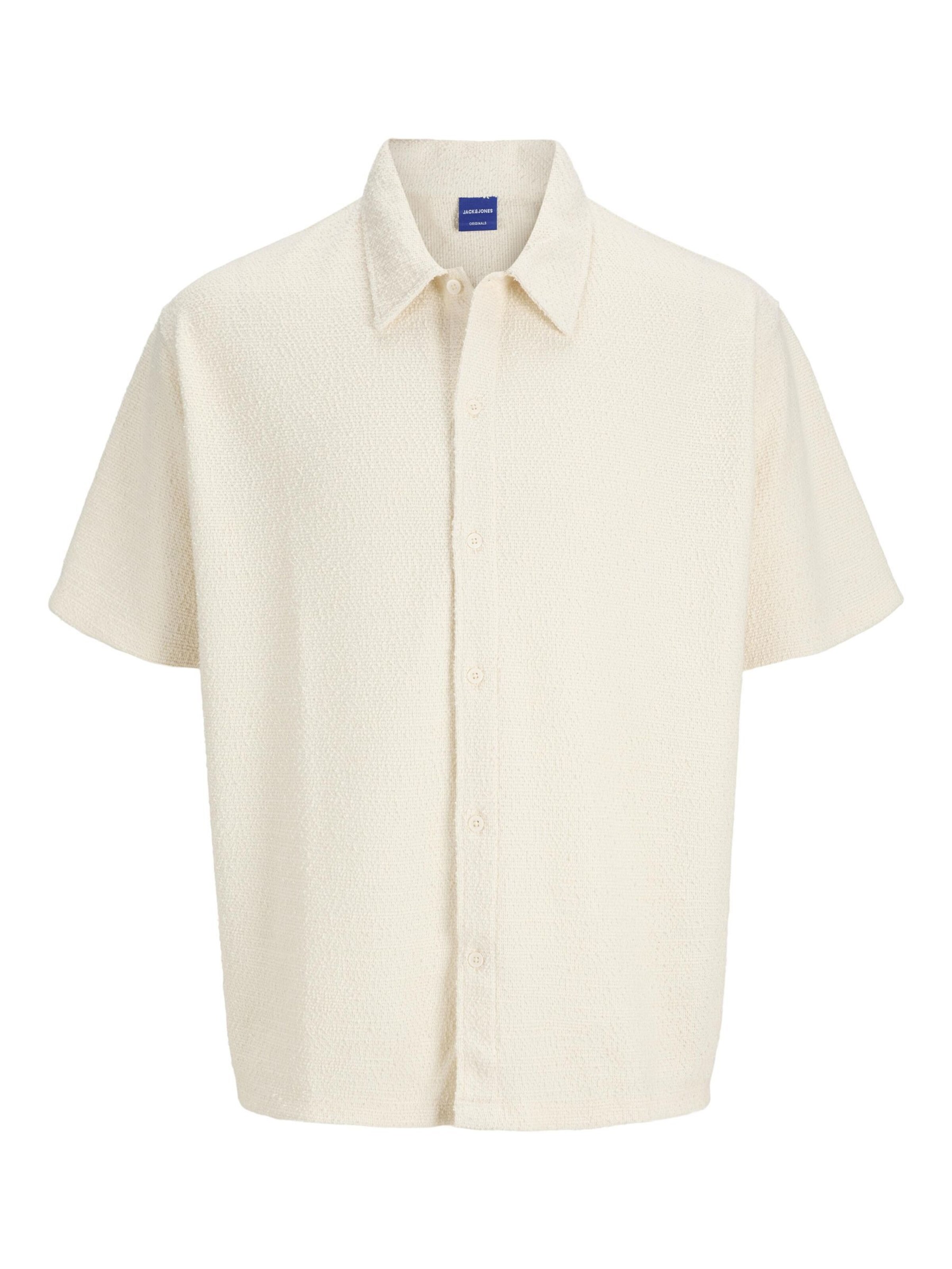 JACK & JONES Overhemd in Wit: voorkant