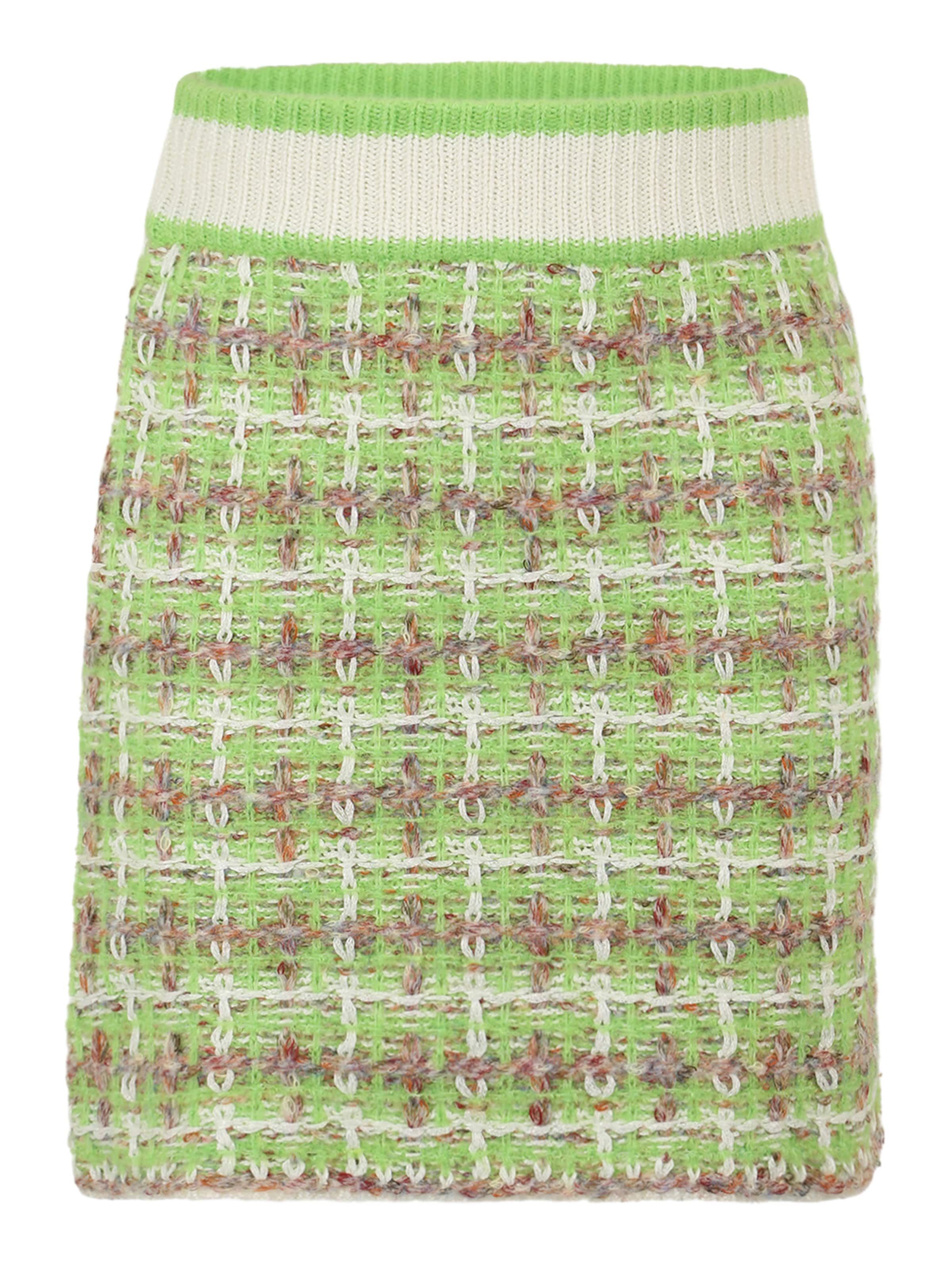 River Island Petite - Falda en verde: frente