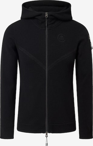 Pull-over CASH-MERE.CH en noir : devant