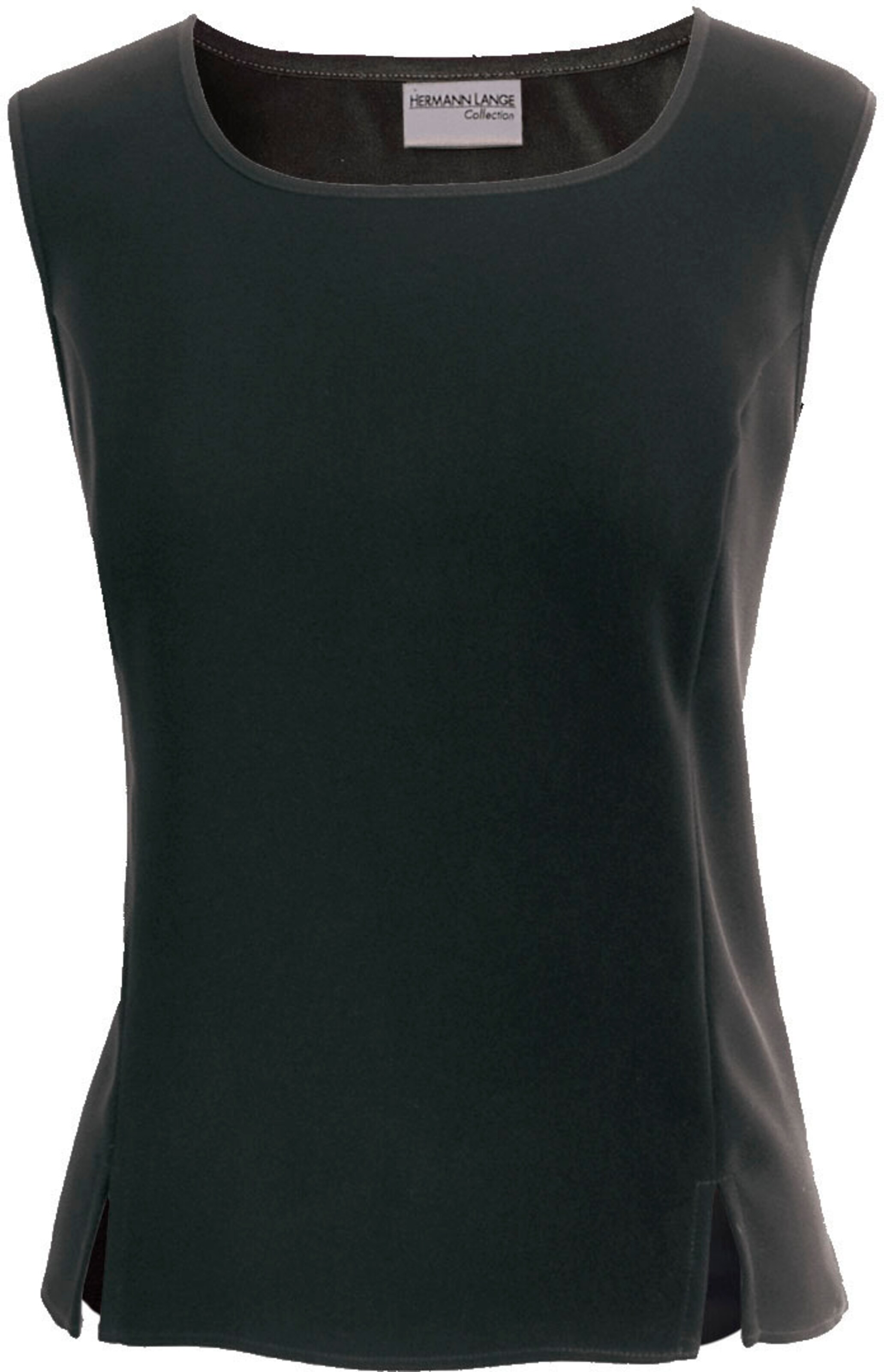 HERMANN LANGE Collection Tanktop in Schwarz: Vorderseite