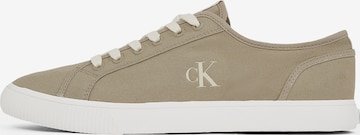 Baskets basses 'ESS' Calvin Klein Jeans en beige : devant