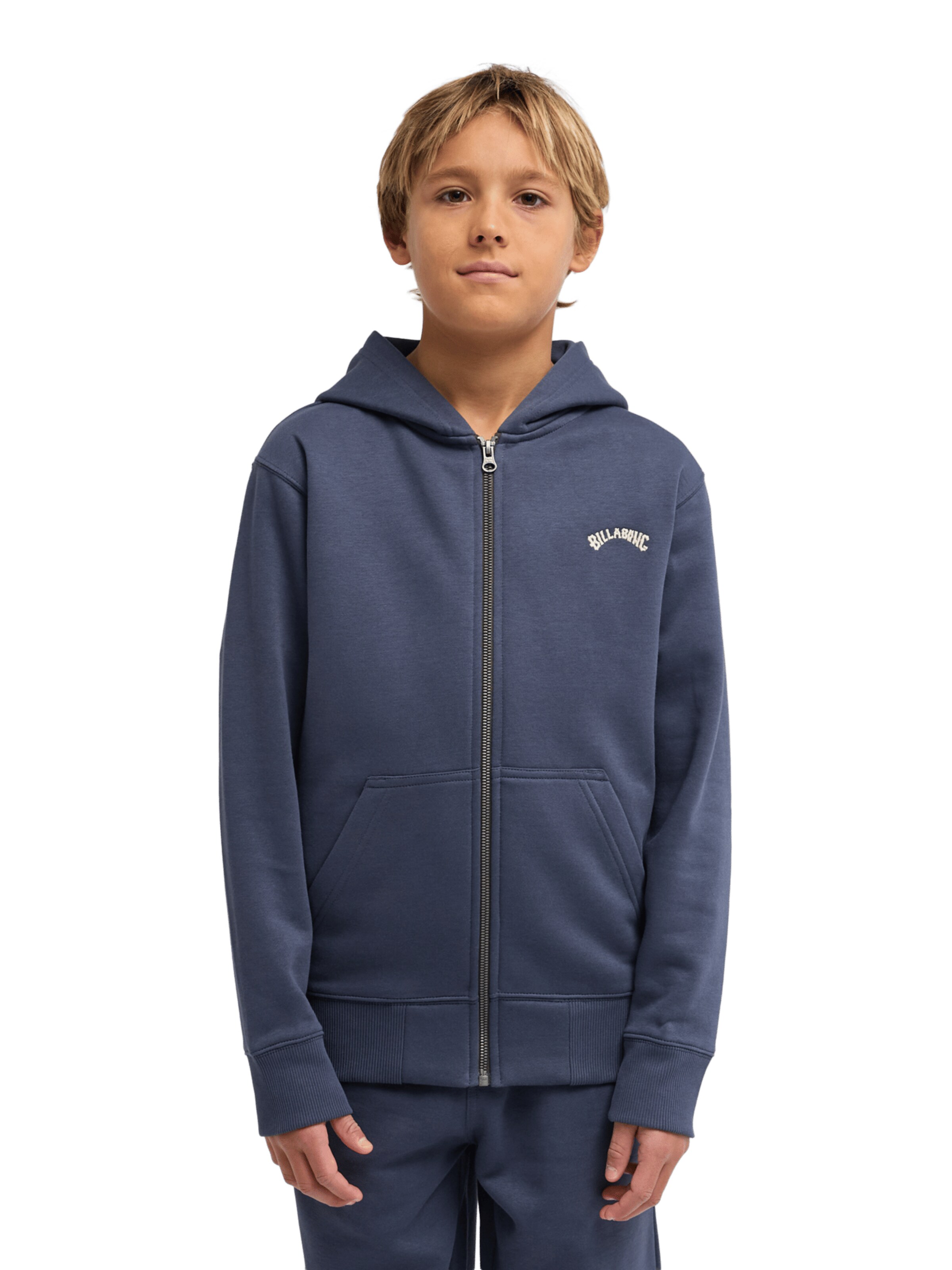 BILLABONG Zip-Up Hoodie 'Arch' in Blue: front