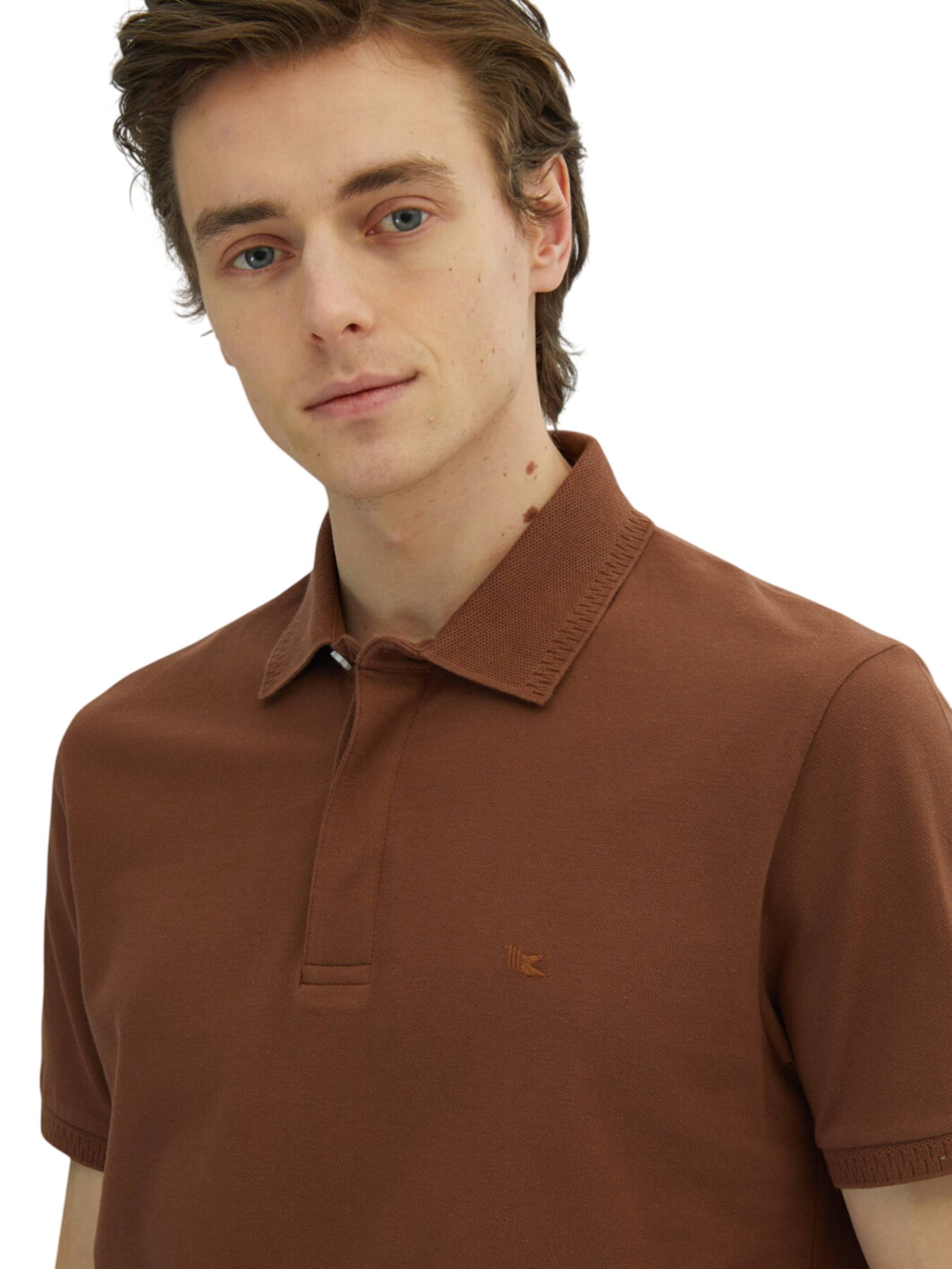 KİP Poloshirt in Braun