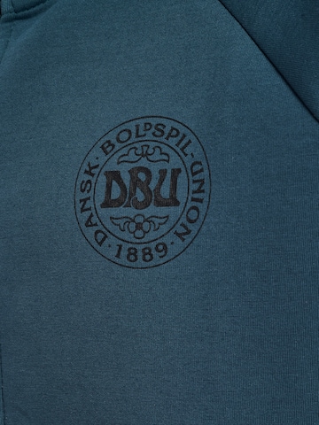 Hummel Sports sweat jacket in Blue