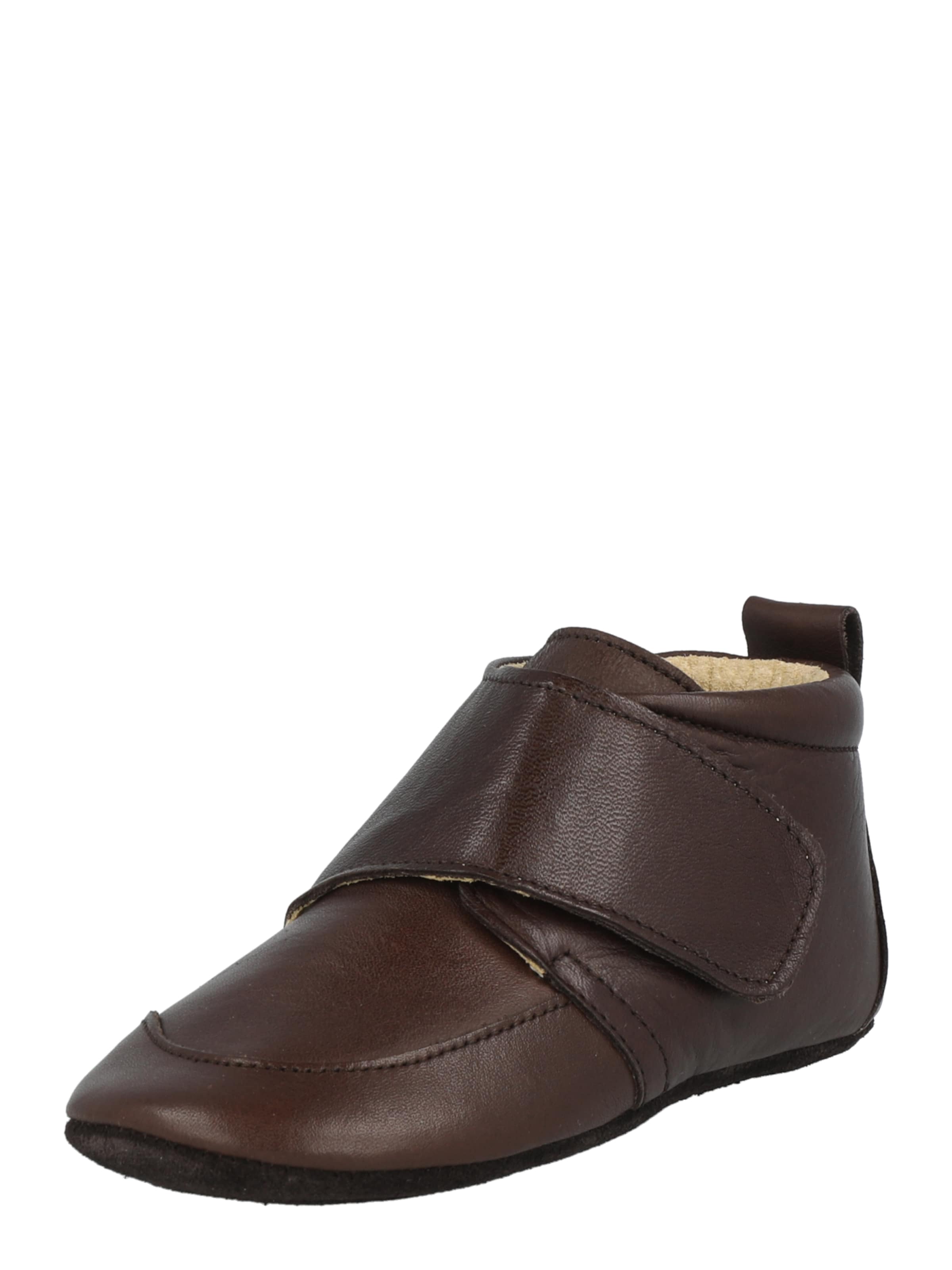 EN FANT Obuv na prvé kroky - Hnedá: predná strana