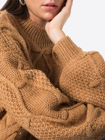 OBJECT Sweater 'KAMMA' in Brown