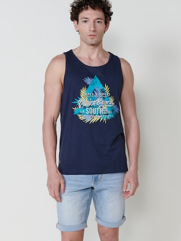 KOROSHI Shirt in Blue: front