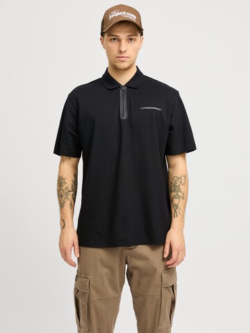 JACK & JONES - Camiseta 'JCOFusion' en negro: frente
