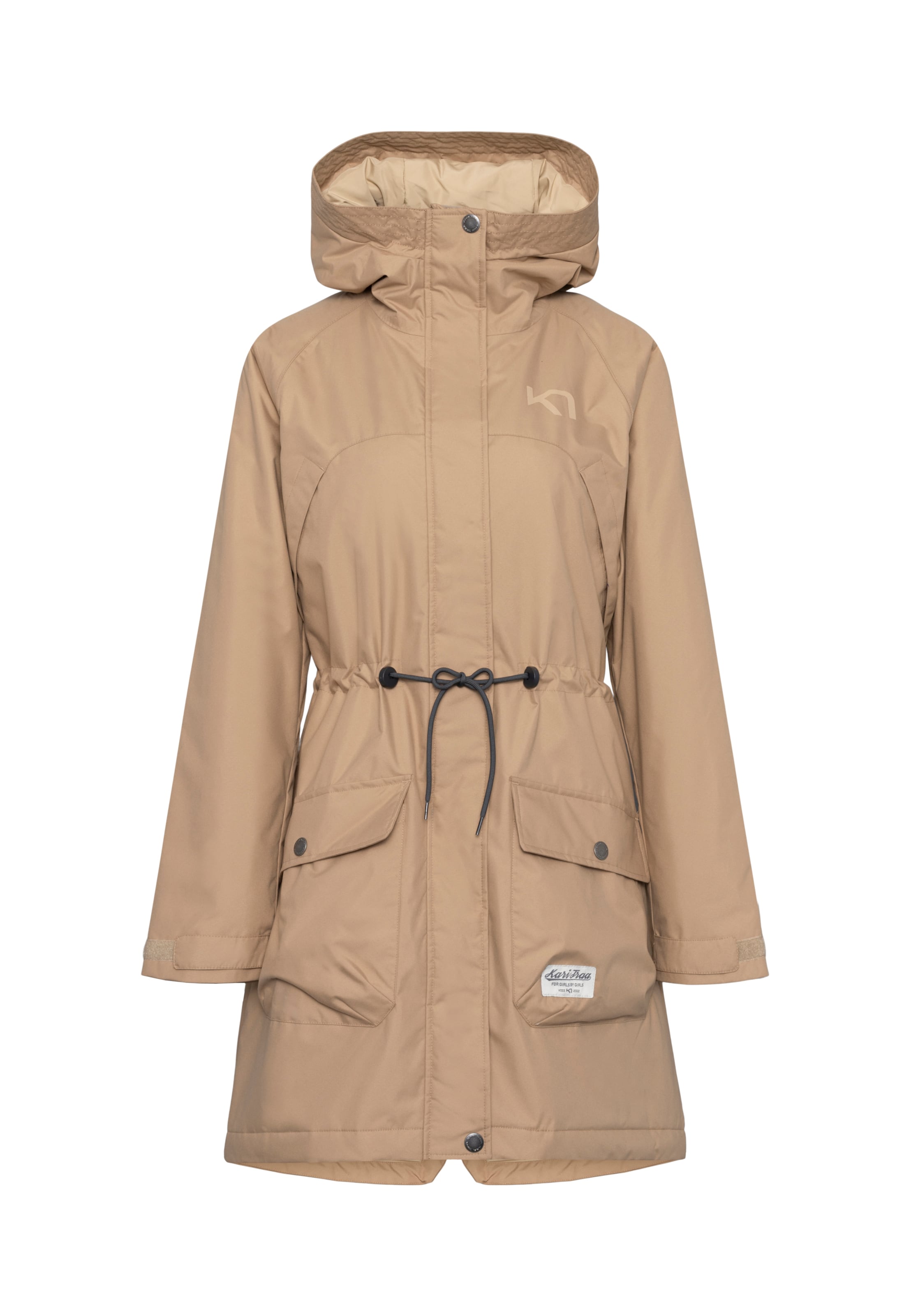 Kari Traa Outdoorjacke 'Tesdal' in Braun: Vorderseite