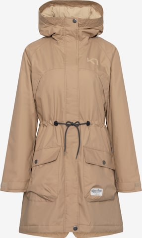 Giacca per outdoor 'Tesdal' di Kari Traa in marrone: frontale