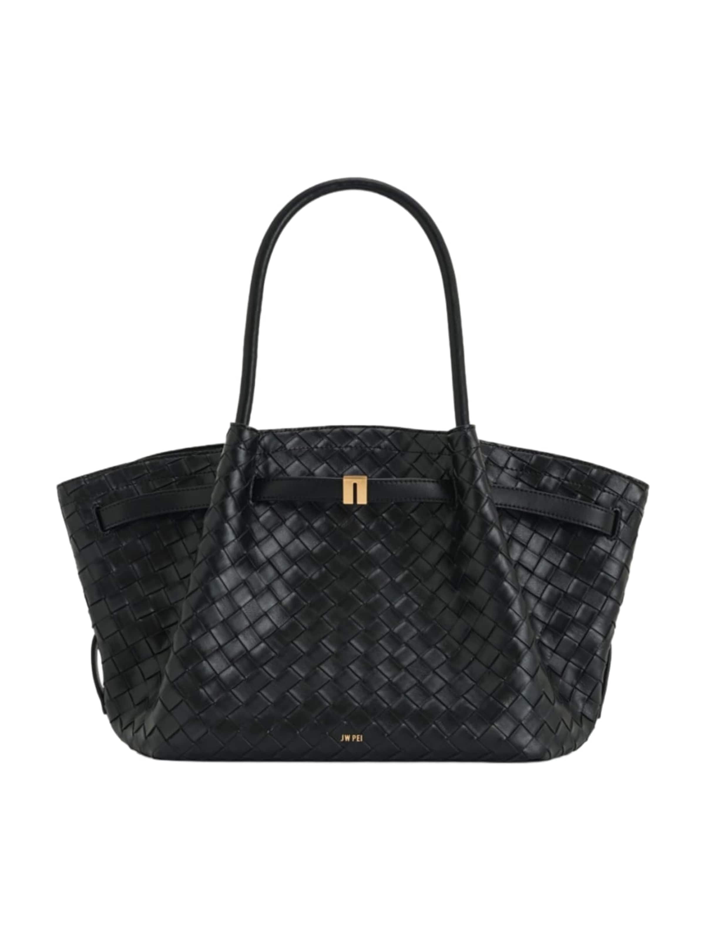 JW PEI Shopper 'JW PEI Cabas / Shopping Hana Medium Woven Black' - Čierna