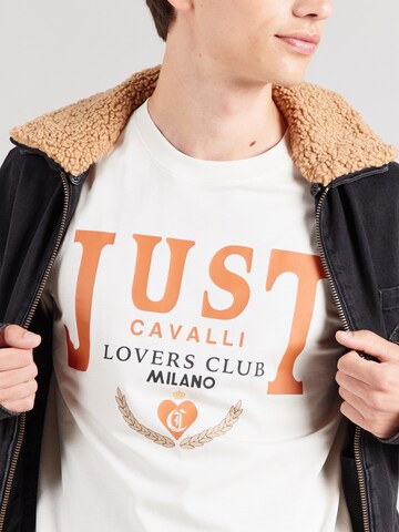 Just Cavalli Tričko – bílá