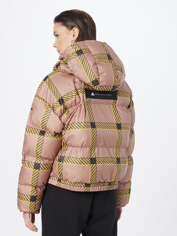 ADIDAS BY STELLA MCCARTNEY Sportjacke 'Padded Printed' in Braun