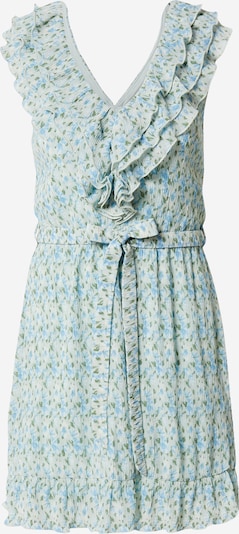 NA-KD Vasaras kleita 'Anika Teller', krāsa - opālisks / debeszils / olīvzaļš, Preces skats