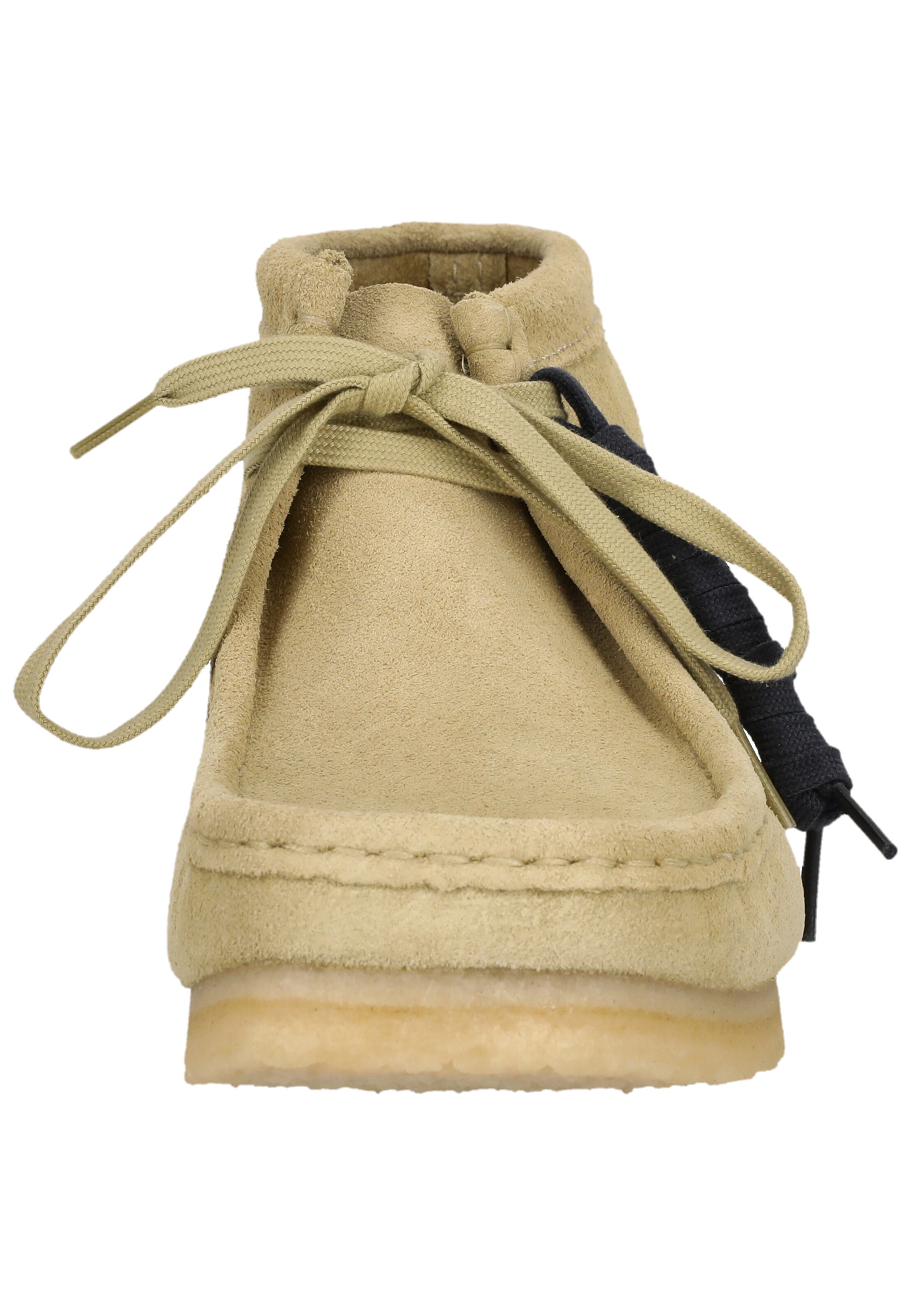 CLARKS Schnürschuhe 'Wallabee Boot' in Beige