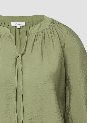 Chemisier s.Oliver en vert