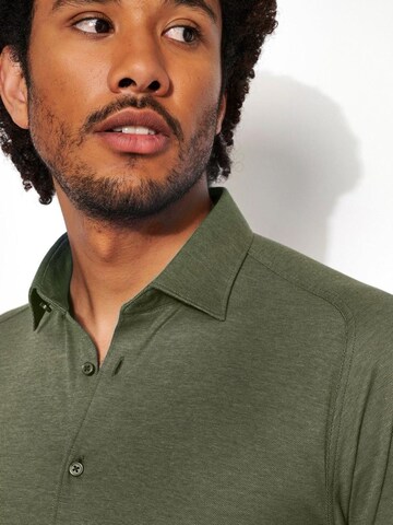 DESOTO Slim fit Button Up Shirt in Green
