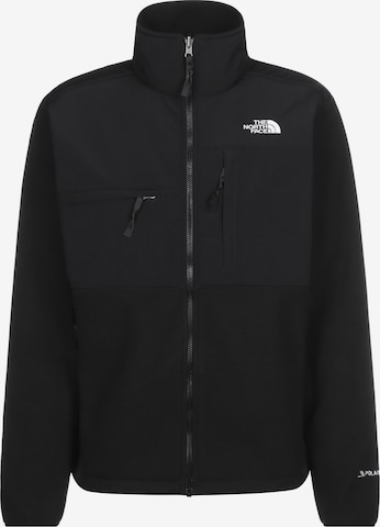 THE NORTH FACE Funktionsfleecejacka 'Denali' i svart: framsida