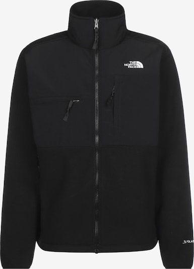 THE NORTH FACE Athletic fleece jacket 'Denali' in Black / White, Item view