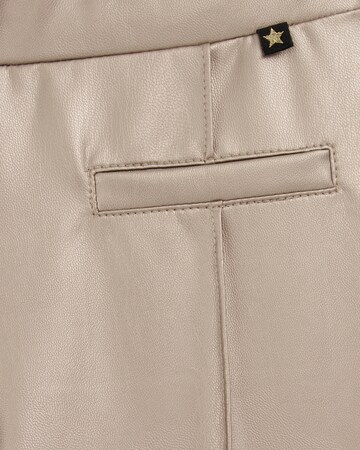 WE Fashion Flared Leggings in Gold