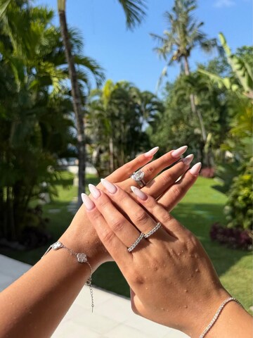 Balmante Jewelry Prsten 'Magnum Oval Cut' – stříbrná