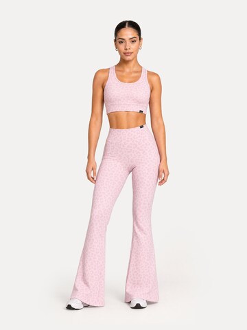Coupe slim Leggings ' Lithara ' Smilodox en rose