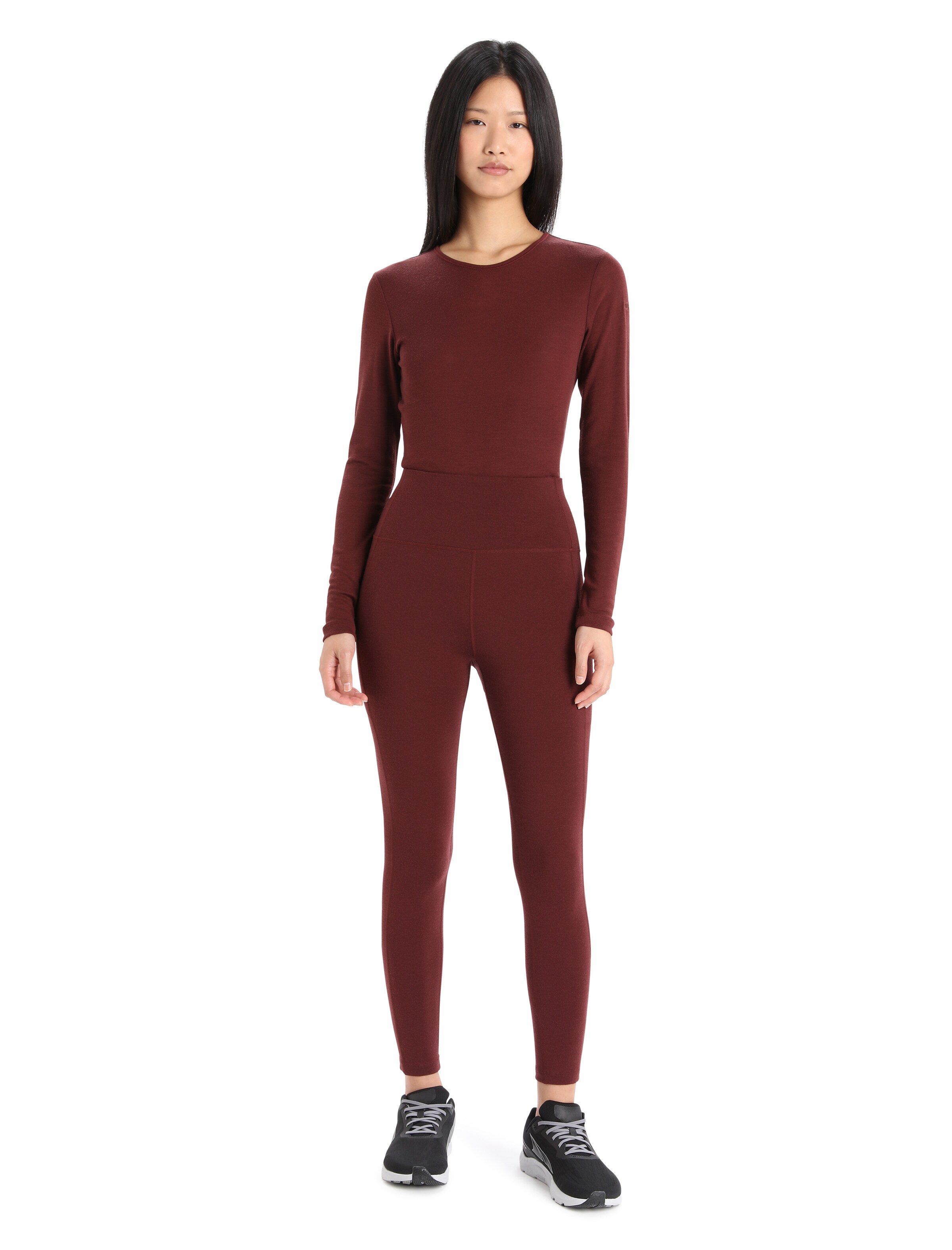 ICEBREAKERSkinny Sportske hlače - smeđa boja