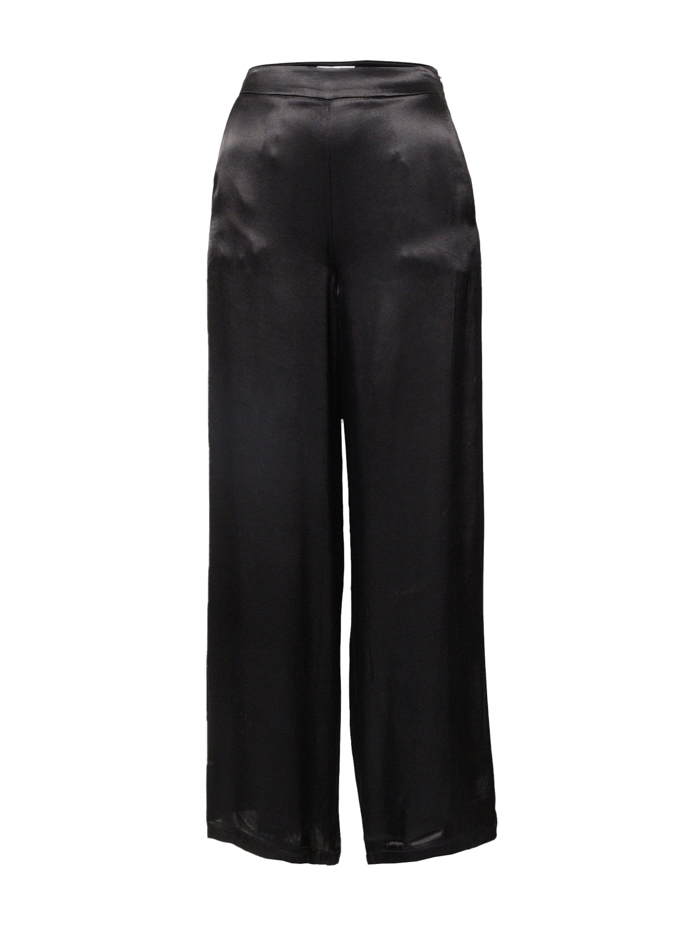 Warehouse Zvonové kalhoty Kalhoty – černá: přední strana