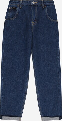 Calvin Klein JeansLoosefit Traperice 'Barrel' - plava boja: prednji dio