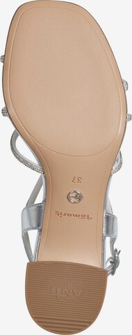 TAMARIS Strap Sandals in Silver