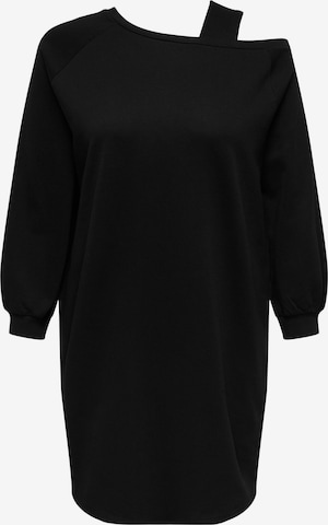 ONLY Carmakoma - Vestido talla grande en negro: frente
