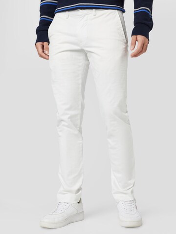 Polo Ralph Lauren Slim fit Chino trousers 'Bedford' in White: front