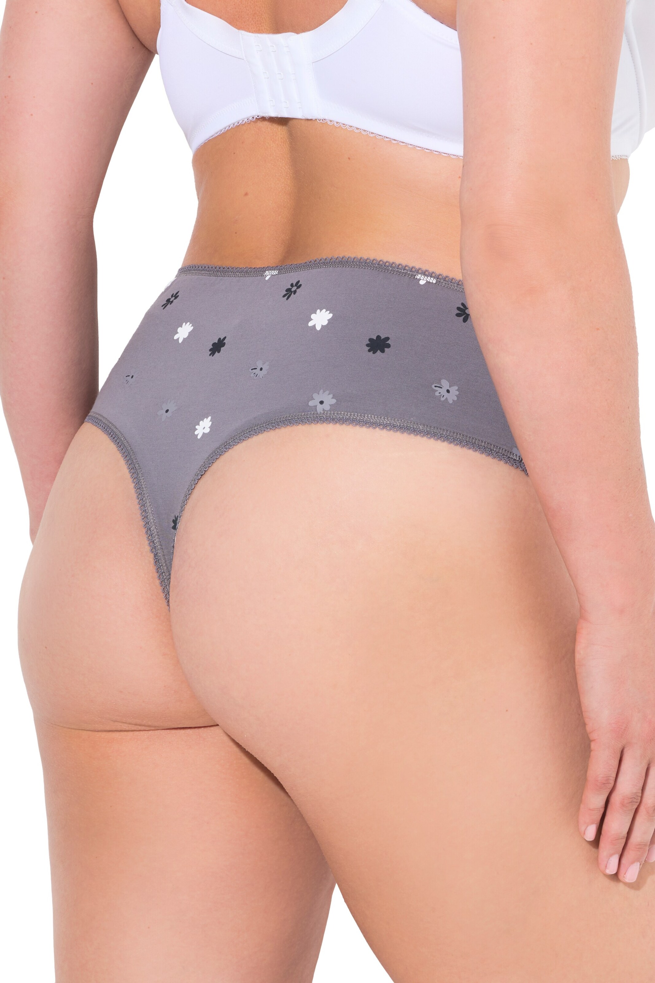 Ulla Popken String in Schwarz