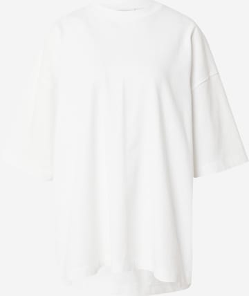 Maglia extra large di TOPSHOP in bianco: frontale