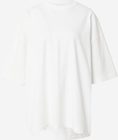 TOPSHOP T-shirt oversize en blanc, Vue avec produit