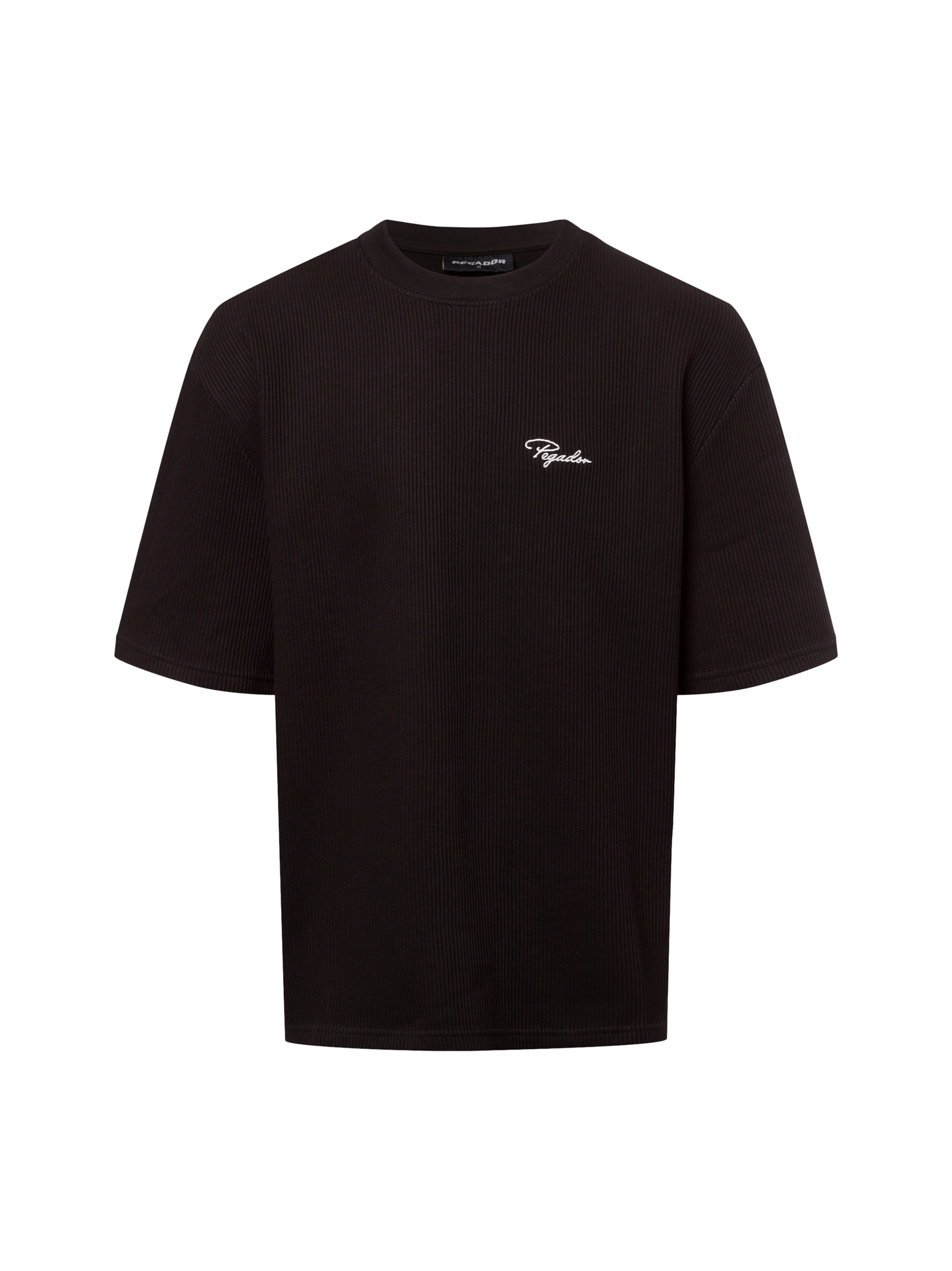 T-Shirt 'Signar' Pegador en noir : devant