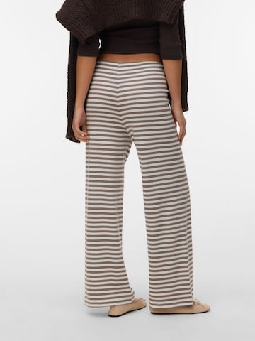 VERO MODA Wide leg Broek 'VMSTella' in Grijs