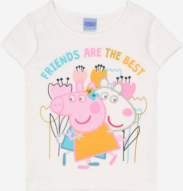 Peppa Pig T-Shirt in Weiß: predná strana