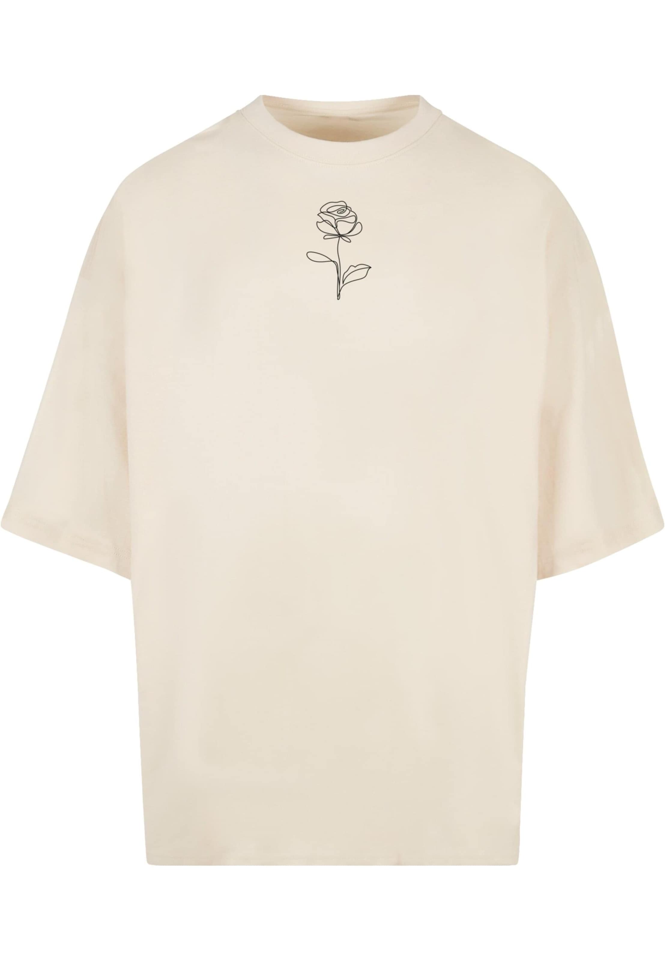 T-Shirt 'Spring - Rose' Merchcode en blanc : devant