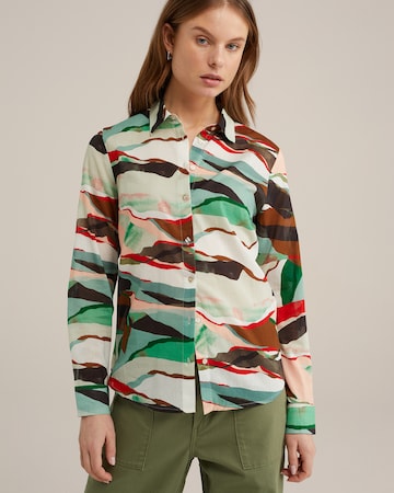 WE Fashion - Blusa en verde