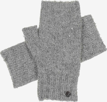 LOEVENICH Handstulpen in Grau: Vorderseite