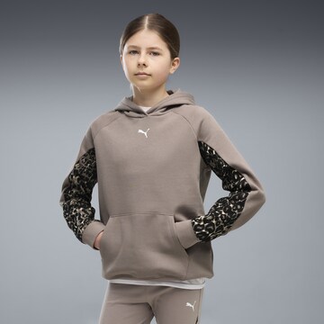 Sweat PUMA en gris : devant