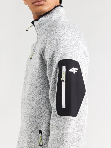 4F Funktionsfleecejakke i grå